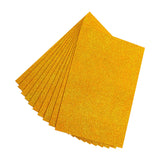 Maxbell Glitter Sponge Paper Cardstock Scrapbooking for Collages Birthday Decor Golden