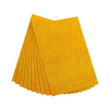Maxbell Glitter Sponge Paper Cardstock Scrapbooking for Collages Birthday Decor Golden