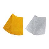 Maxbell Glitter Sponge Paper Cardstock Scrapbooking for Collages Birthday Decor Golden
