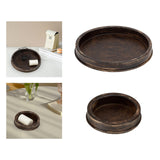 Maxbell Farmhouse Candle Holder Tray Decoration Rustic for Home Countertop Bathroom Large