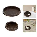 Maxbell Farmhouse Candle Holder Tray Decoration Rustic for Home Countertop Bathroom Large