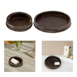 Maxbell Farmhouse Candle Holder Tray Decoration Rustic for Home Countertop Bathroom Large