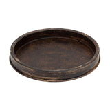 Maxbell Farmhouse Candle Holder Tray Decoration Rustic for Home Countertop Bathroom Large