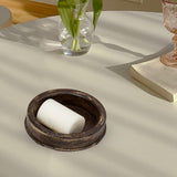 Maxbell Farmhouse Candle Holder Tray Decoration Rustic for Home Countertop Bathroom Small