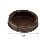 Maxbell Farmhouse Candle Holder Tray Decoration Rustic for Home Countertop Bathroom Small