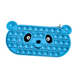 Maxbell Bubble Pencil Box with Zipper Storage for School Supplies office Blue
