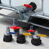 Maxbell Heavy Duty IBC Tank Adapter IBC Tote Fittings IBC Water Tank Hose Adapter