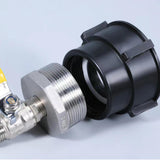 Maxbell Heavy Duty IBC Tank Adapter IBC Tote Fittings IBC Water Tank Hose Adapter