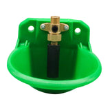 Maxbell Drinker Waterer Cup Farm Animal Feeder Drinker Livestock Drinking for Piglet Green