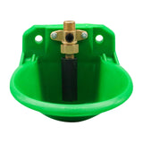 Maxbell Drinker Waterer Cup Farm Animal Feeder Drinker Livestock Drinking for Piglet Green