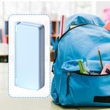 Maxbell 2in1 Book Stand Pencil Box Foldable Page Clips Table Home Textbook Blue