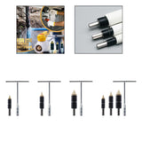 Maxbell Hot-Melt Water Stop Pins Stainless Steel for Sink Counter Plugging Washroom 0.5inch