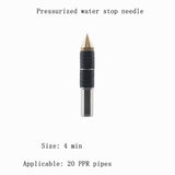 Maxbell Hot-Melt Water Stop Pins Stainless Steel for Sink Counter Plugging Washroom 3 Pieces Set
