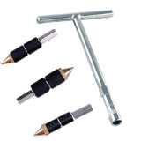 Maxbell Hot-Melt Water Stop Pins Stainless Steel for Sink Counter Plugging Washroom 3 Pieces Set