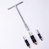 Maxbell Hot-Melt Water Stop Pins Stainless Steel for Sink Counter Plugging Washroom 3 Pieces Set