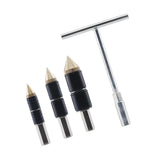 Maxbell Hot-Melt Water Stop Pins Stainless Steel for Sink Counter Plugging Washroom 3 Pieces Set
