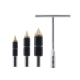 Maxbell Hot-Melt Water Stop Pins Stainless Steel for Sink Counter Plugging Washroom 3 Pieces Set