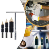Maxbell Hot-Melt Water Stop Pins Stainless Steel for Sink Counter Plugging Washroom 3 Pieces Set