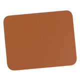 Maxbell Leather Mouse Pad Durable Desktop Gaming Mousepad Lightweight for Working Brown