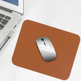 Maxbell Leather Mouse Pad Durable Desktop Gaming Mousepad Lightweight for Working Brown