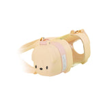 Maxbell Water Bottle 500ml with Lid and Straw Dog Shaped Creative for Outdoors Girls yellow