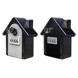 Maxbell Waterproof Lock Box Put 12Pcs Keys Storage Box for Wall Outside Emergency Gray
