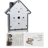 Maxbell Waterproof Lock Box Put 12Pcs Keys Storage Box for Wall Outside Emergency Black