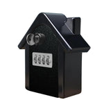 Maxbell Waterproof Lock Box Put 12Pcs Keys Storage Box for Wall Outside Emergency Black