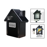 Maxbell Waterproof Lock Box Put 12Pcs Keys Storage Box for Wall Outside Emergency Black