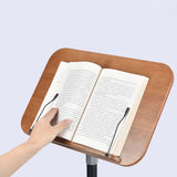 Maxbell Floor Book Stand for Reading Metal Support for Home Office kitchen Heightening