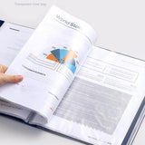 Maxbell A4 Display Books Presentation Book Portable for Photos Recipes Certificates