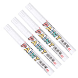 Maxbell White Permanent Marker Quick Drying for Metal Bike Car Tyre Tire Ceramic