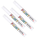Maxbell White Permanent Marker Quick Drying for Metal Bike Car Tyre Tire Ceramic