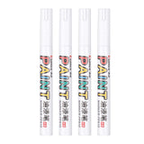 Maxbell White Permanent Marker Quick Drying for Metal Bike Car Tyre Tire Ceramic