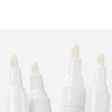 Maxbell White Permanent Marker Quick Drying for Metal Bike Car Tyre Tire Ceramic