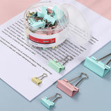 Maxbell 48 Pieces Push Pins Tacks Set Multifunctional Folding for Essay files Paper