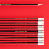 Maxbell 12x Hexagon Wood Pencils with Eraser Craft Supplies for Writing Teacher