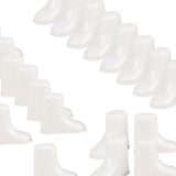Maxbell 20 Pieces Toddler Shoes Supports Stand Holder Baby Feet Display for Socks