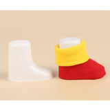 Maxbell 20 Pieces Toddler Shoes Supports Stand Holder Baby Feet Display for Socks