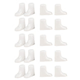 Maxbell 20 Pieces Toddler Shoes Supports Stand Holder Baby Feet Display for Socks