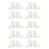 Maxbell 20 Pieces Toddler Shoes Supports Stand Holder Baby Feet Display for Socks