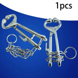 Maxbell Stainless Steel Cattle Nose Pliers Punch Plier Piercing Bull for Husbandry