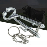 Maxbell Stainless Steel Cattle Nose Pliers Punch Plier Piercing Bull for Husbandry