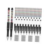 Maxbell Beaded Beadable Pens DIY Set Christmas Decor for Writing Classroom School Black set