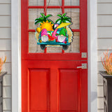 Maxbell Gnome Welcome Hanging sign Summer Welcome Sign for Wall Summer Small