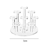 Maxbell Modern Jewelry Display Stand Clear Durable for Watches Keychain Display Tray