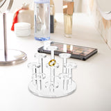 Maxbell Modern Jewelry Display Stand Clear Durable for Watches Keychain Display Tray