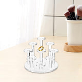 Maxbell Modern Jewelry Display Stand Clear Durable for Watches Keychain Display Tray