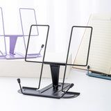 Maxbell Portable Cookbook Holder Organizer Display Lightweight for Reading Cookbooks violet
