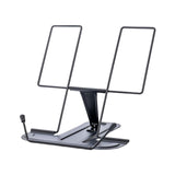 Maxbell Portable Cookbook Holder Organizer Display Lightweight for Reading Cookbooks Black